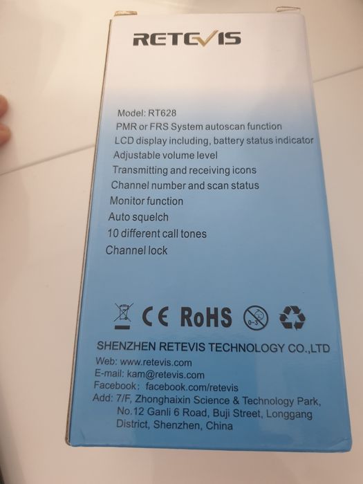Walkie talkie pentru copii Retevis RT628