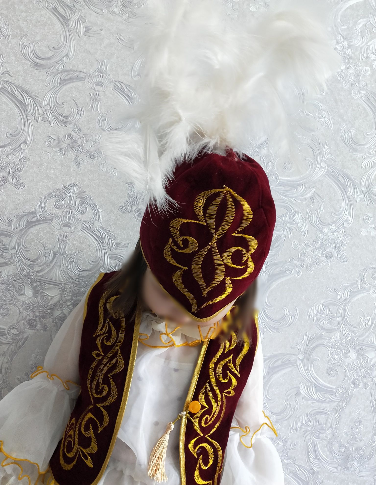 Казахский костюм для девочек Полный комплект