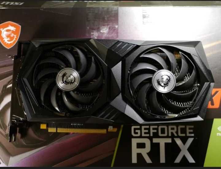 Placa Video nVidia MSI RTX 3060 Gaming X, 12GB GDDR6, 192-bit