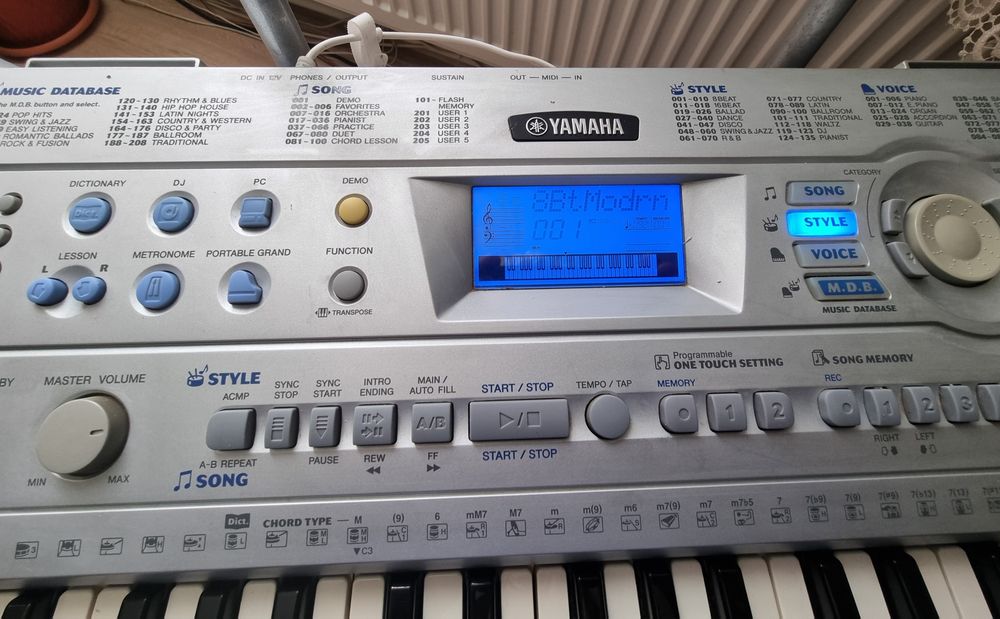 Yamaha Sintetizator, orga 920 ediție limitată 2002