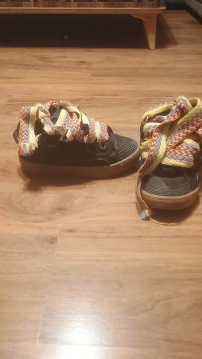 Lanvin curb sneaker