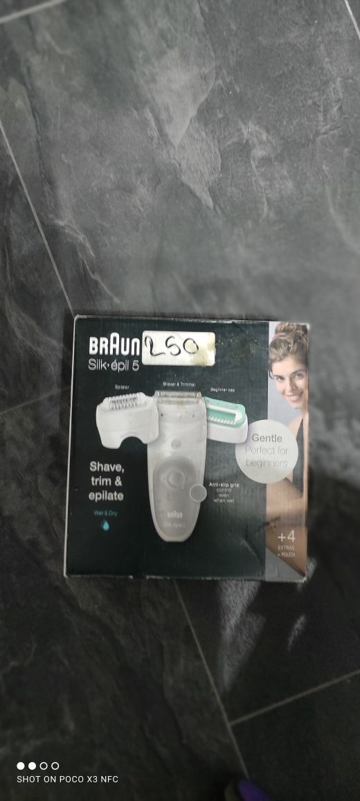 Epilator braun alin epil 5 sigilat