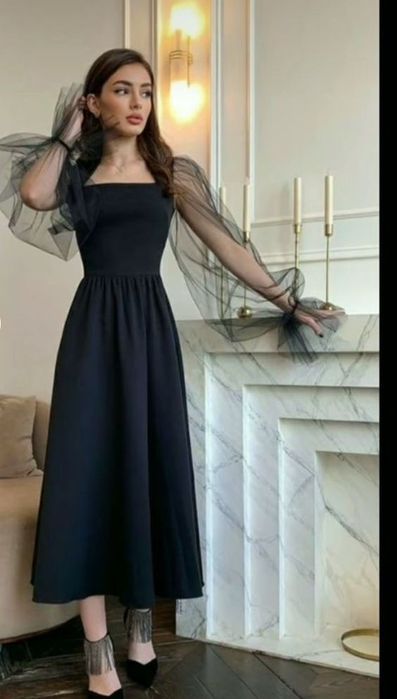 Вечернее платье длиный