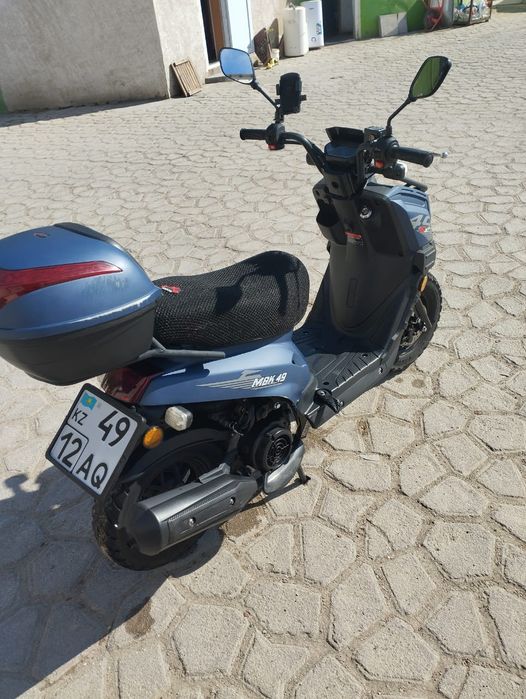 Мопед мини танк черный