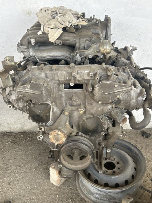 Vq35de рабочий мотор и  запчасти