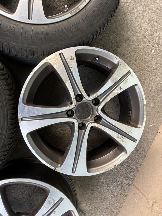 Jante Mercedes 17 OEM + 2 cauciucuri de iarna. W213/W212/W205/W204