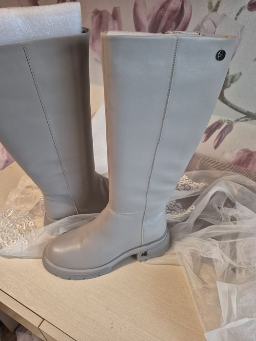 Сапоги,40размер,нат.кожа и мех