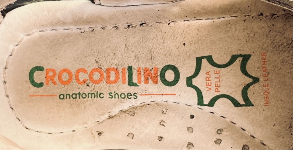 Детски сандали Crocodilino anatomic shoes естествена кожа унисекс