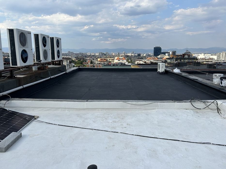 Битумни хидроизолации за покриви/ Спиране на течове