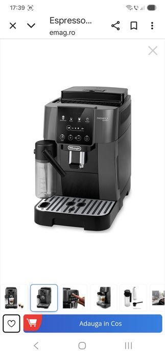 Expresor cafea De'Longhi!Este aproape nou fara urme  de uzura