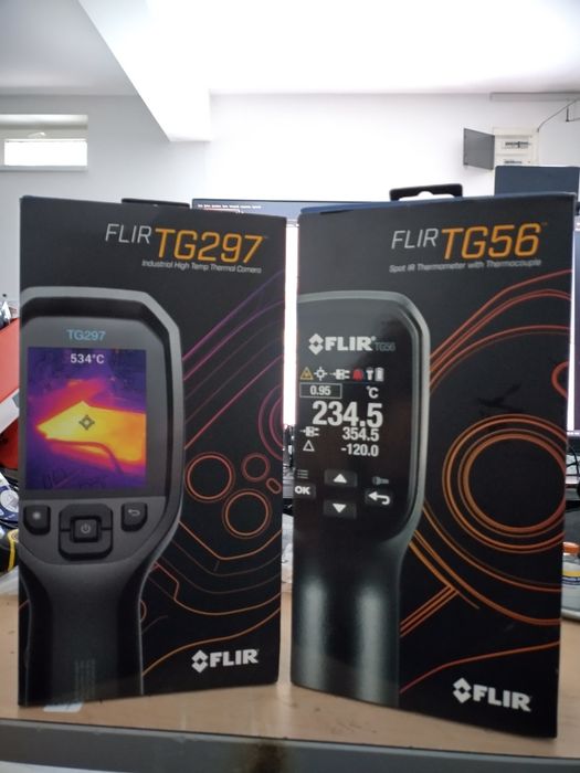 Flir TG297 industrial Flir TG 56 Spot Ir Termometru  Telemetru 0-800 m