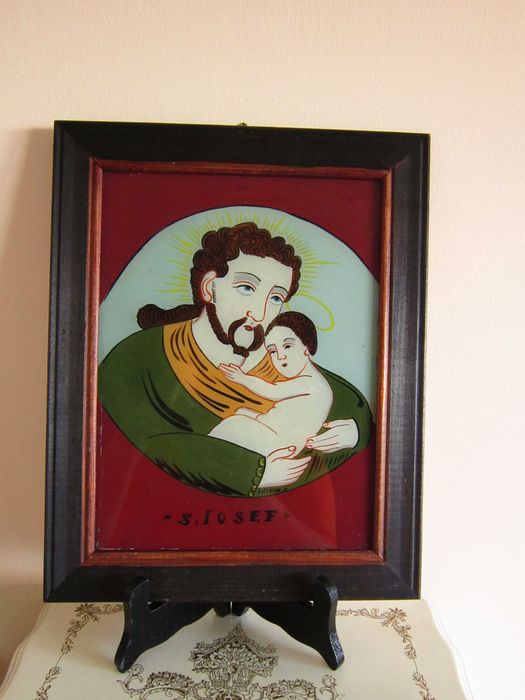 cadou rar Sf. Iosif/Joseph cu pruncul Iisus