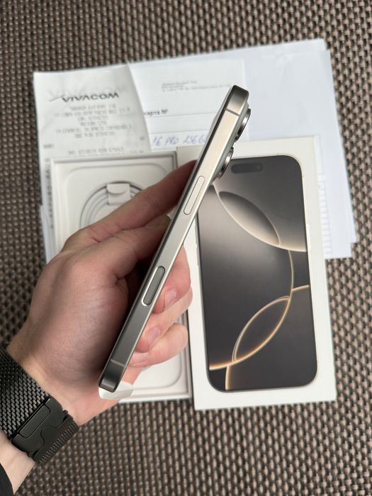 256!ЛИЗИНГ*70лв/м iPhone 16 pro*Natural Titanium айфон 16 про
