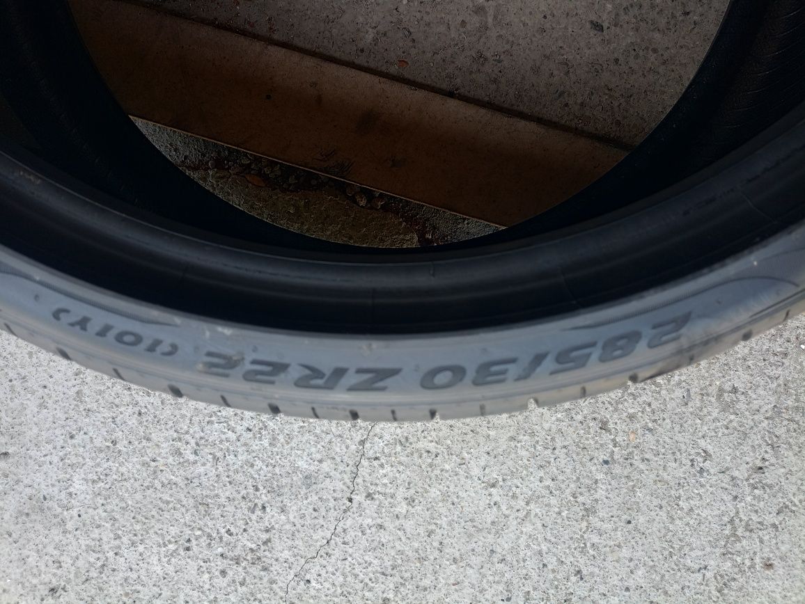 2 anvelope Pirelli 285/30 R22 dot 3920