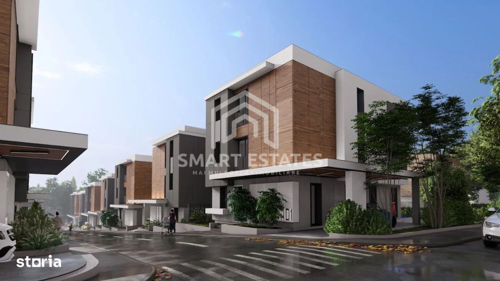 Vile Tip Duplex P+2E - Panouri Solare - Metrou 1 Decembrie - Comision