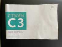 Сервизна книжка Ръководството  за Citroën C3 2016г до 2023г