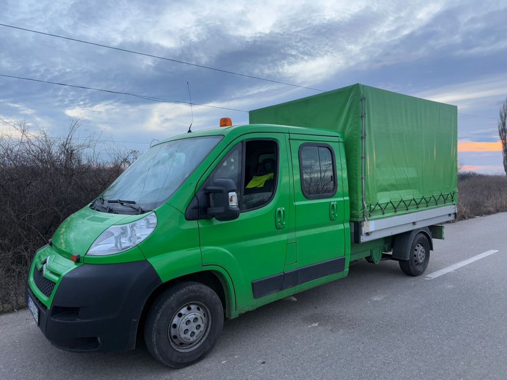Citroen jumper 7 locuri+prelată