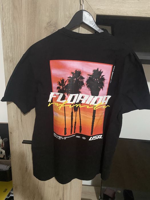Tricou Negru barbati Florida New Yorker