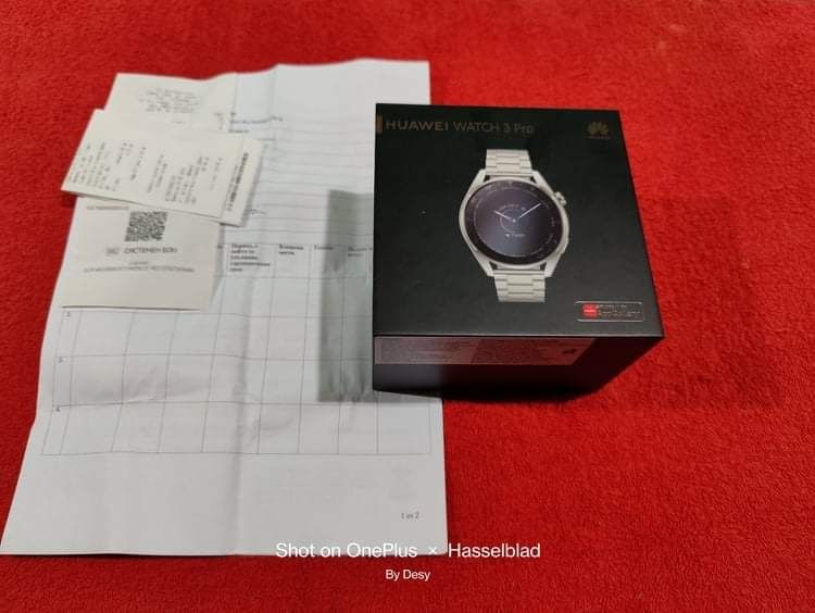 Смарт часовник Huawei Watch  3 PRO Titanium 48мм. Galileo-GLL-AL01