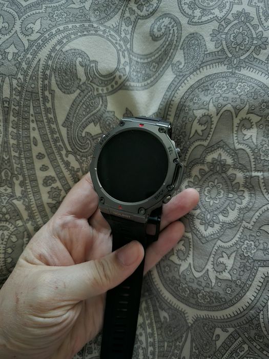 Смарт-часы NOLIMIT GPS 53 мм серый-черный