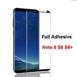 Samsung S8 S9 S10 PLUS - Folie Sticla Curbata 6D Full Adeziv