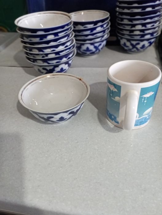 Пиалки 26 шт фарфор лёгкие продаю