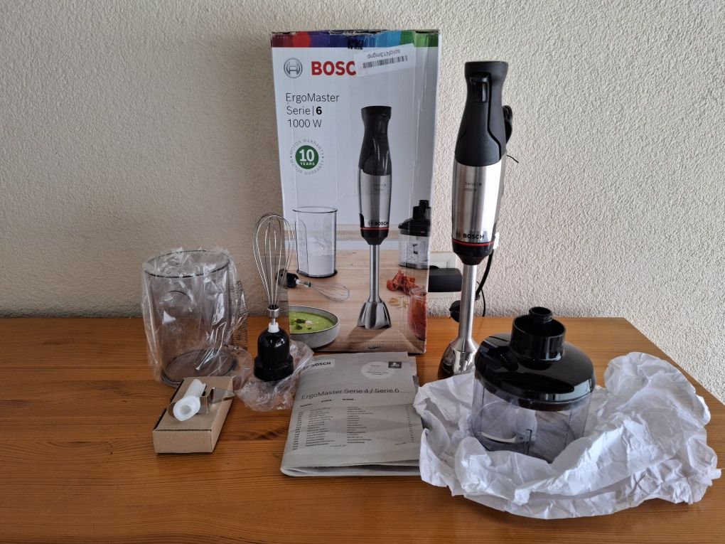 Пасатор Bosch - Series 6, ErgoMaster, MSM6M622, 1000W,