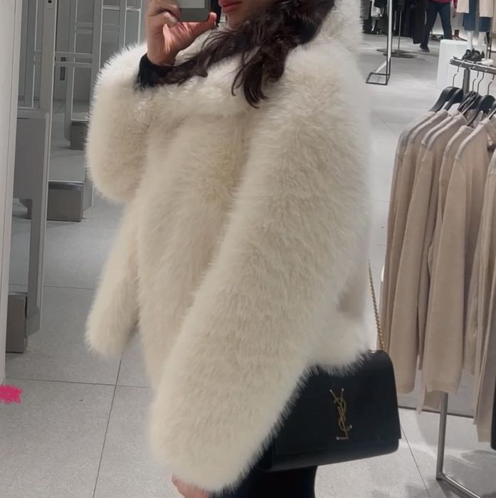 Еко кожено палто Zara M