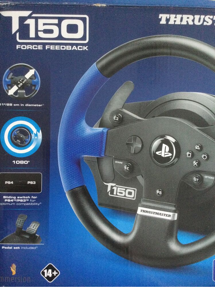 Волан с педали Thrustmaster T150