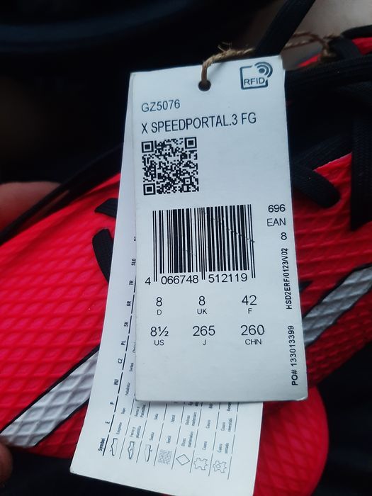 Ghete de fotbal  adidas noi  NR 42