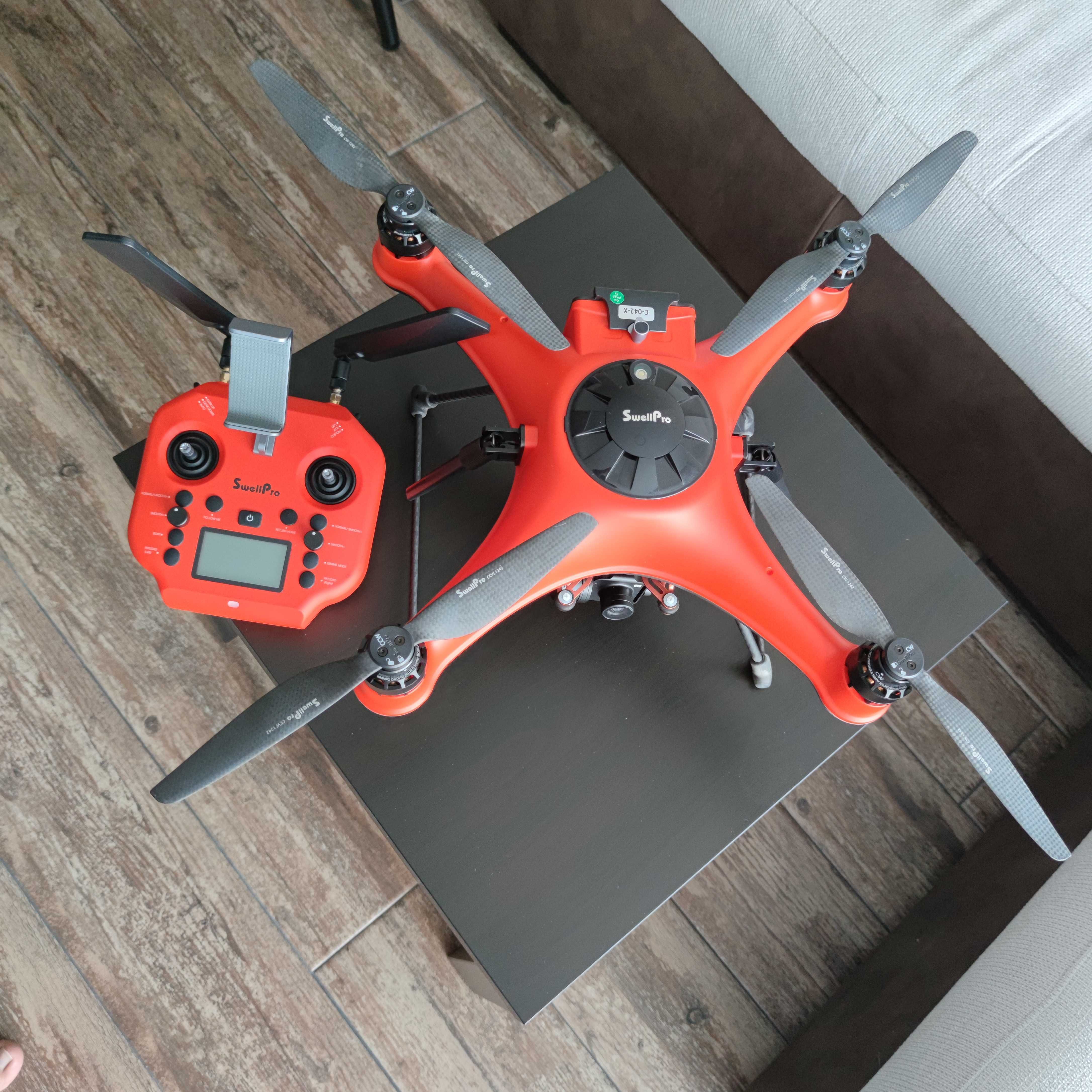 Водоустойчив дрон SwellPro SplashDrone 4 + Гимбъл + Сонар