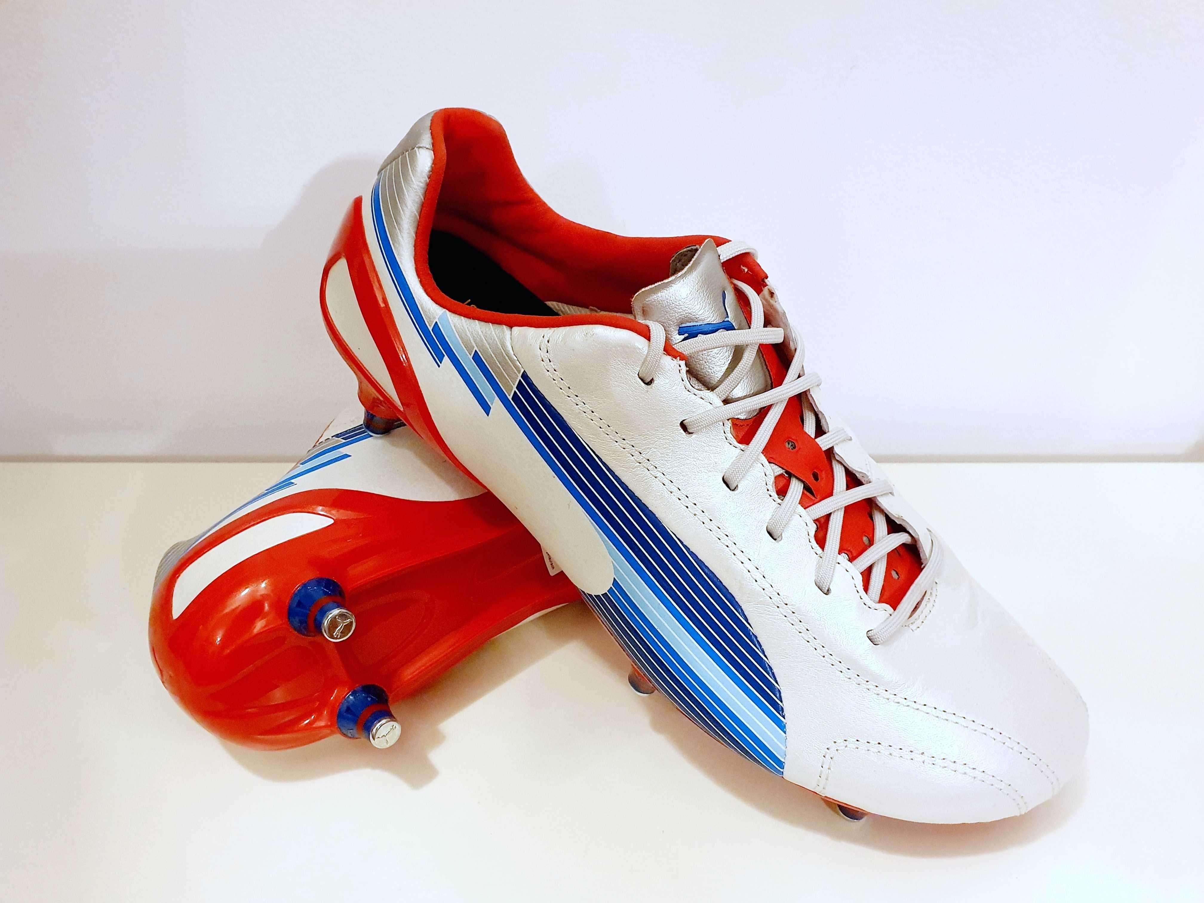 Ghete de fotbal Puma evoSPEED 1 K-Leather SG, 44.5 EU NOI