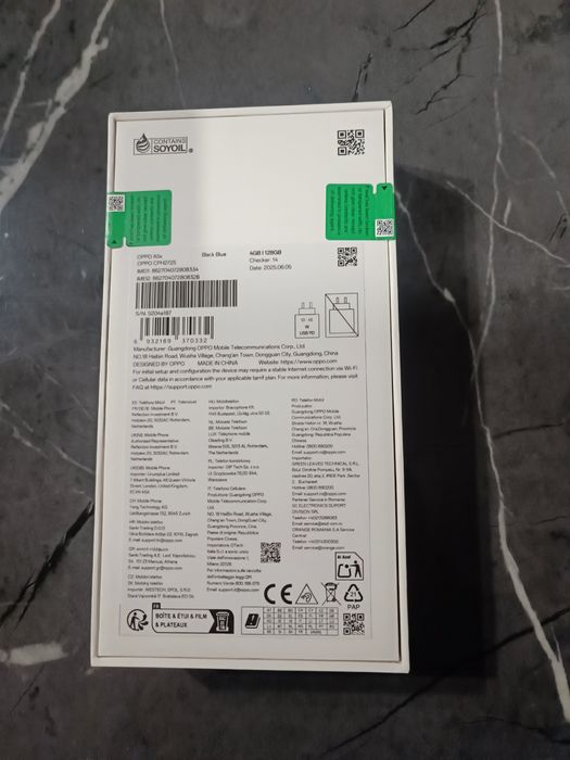 Телефон OPPO A5x 4gb ram 128rom