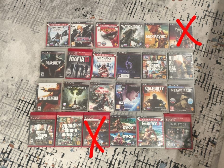 Продаются Диски на PS3
CALL OF DUTY black ops -3500
Assassin creed bla