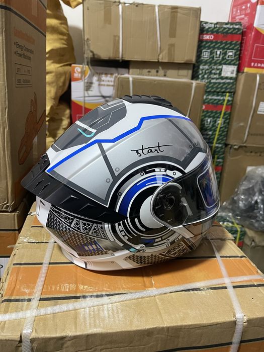 Каска. Мотошлем BK