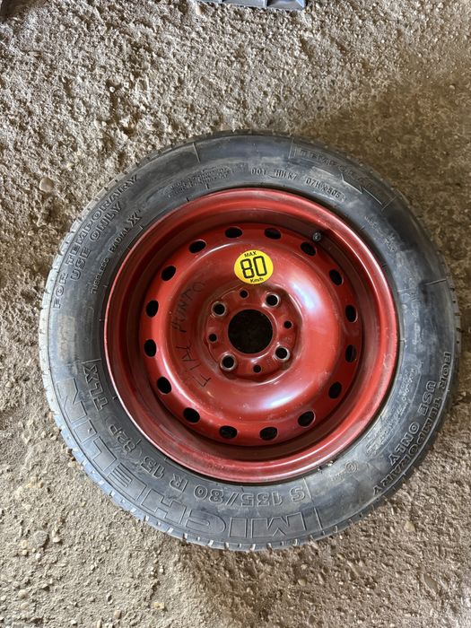 Патерица 13 цола Fiat Punto Michelin T135/80 R13