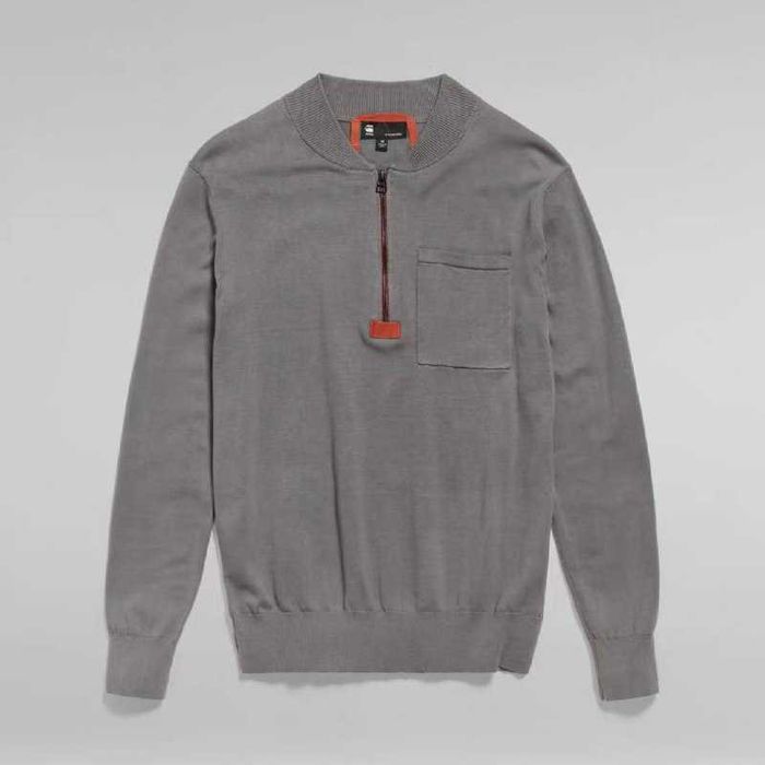 G Star Raw Half Zip Pocket Knit XXL размер