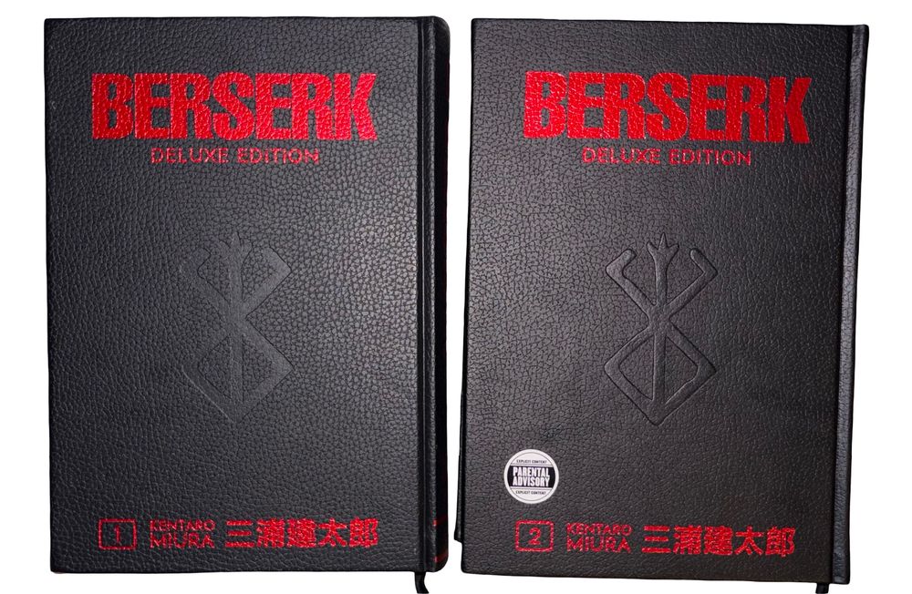 Berserk Manga Deluxe vol 1, vol 2