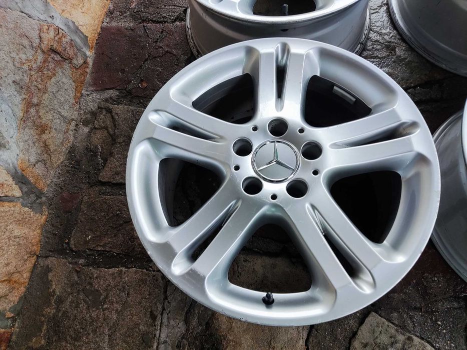 Мерцедес 5x112 оригинални лети джанти 17 цола 5х112 Mercedes S W221