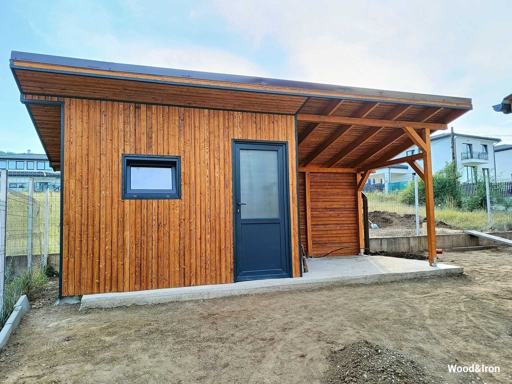 Casuta de gradina, magazie, lemnarie, constructii din lemn