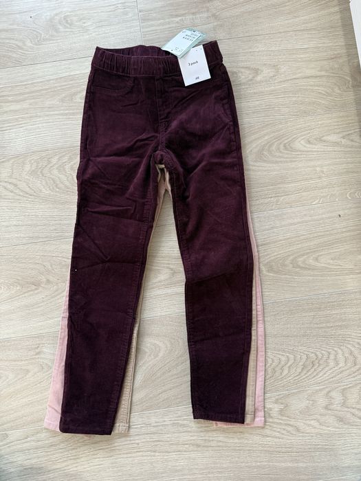 Джегингс от рипсено кадифе H&M НОВИ с етикет