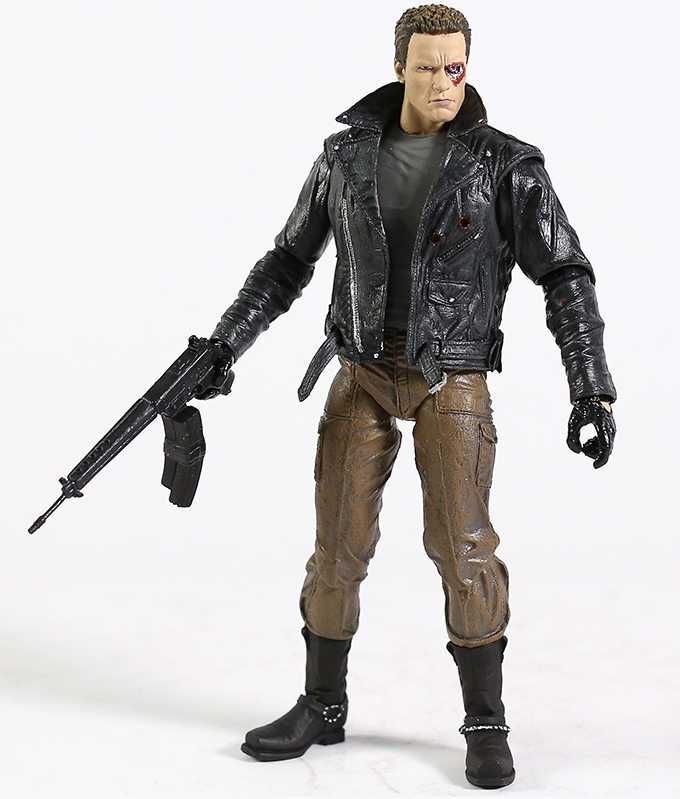 Figurina  Terminator T-800 Arnold Schwarzenegger Police Station 18 cm