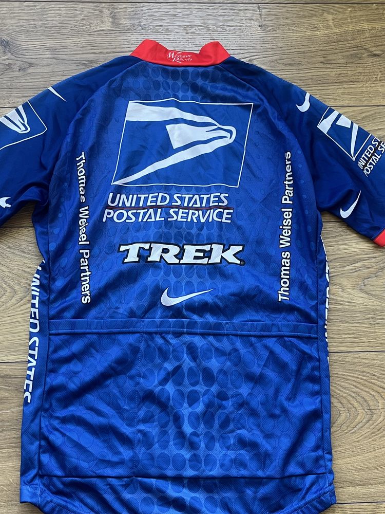 USPS US Postal Service Trek Nike - Ново вело джърси размер S