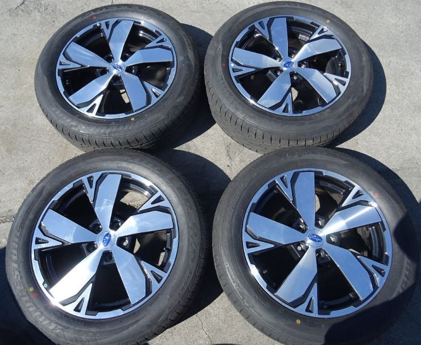 Jante aliaj Subaru Forester R18 ENKEI J18X7J 48 cu cauciuc