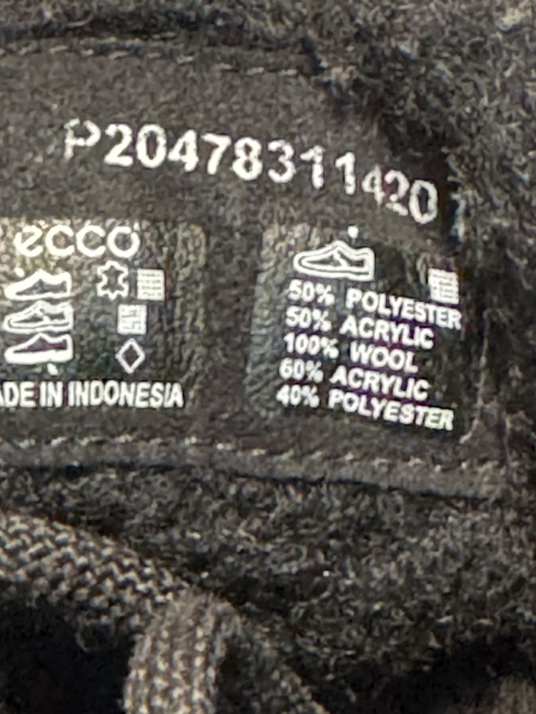 Зимни обувки ECCO GORE-TEX .Номер 39