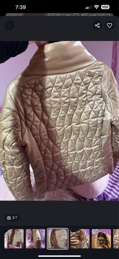 Яке на марката emporio armani
