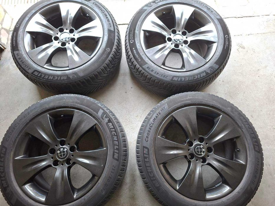 Джанти 5x120 19 BMW Х5 Е70 + гуми Michelin 255/50/19 - 285/45/19
