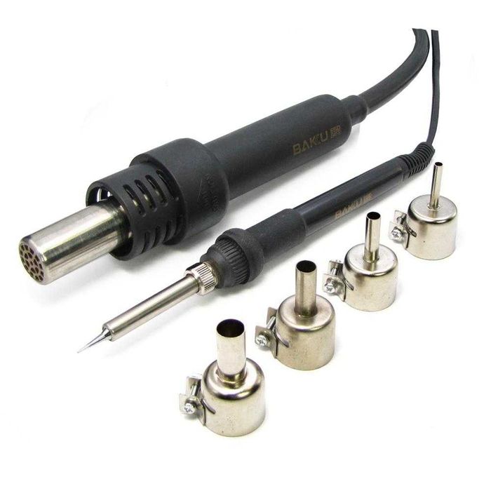 Станция за запояване BAKU BK852D+ компресор, горещ въздух, поялник