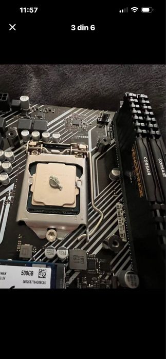 Vand Kit procesor + placa de bază I5-10400F + ASUS H510M-K