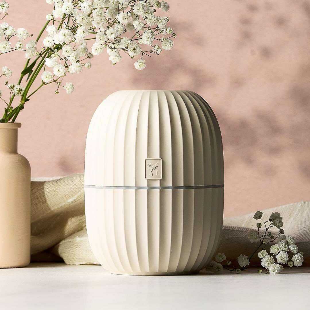 Difuzor Cactus roz pudra SAU bej Young Living - NOU / umidificator